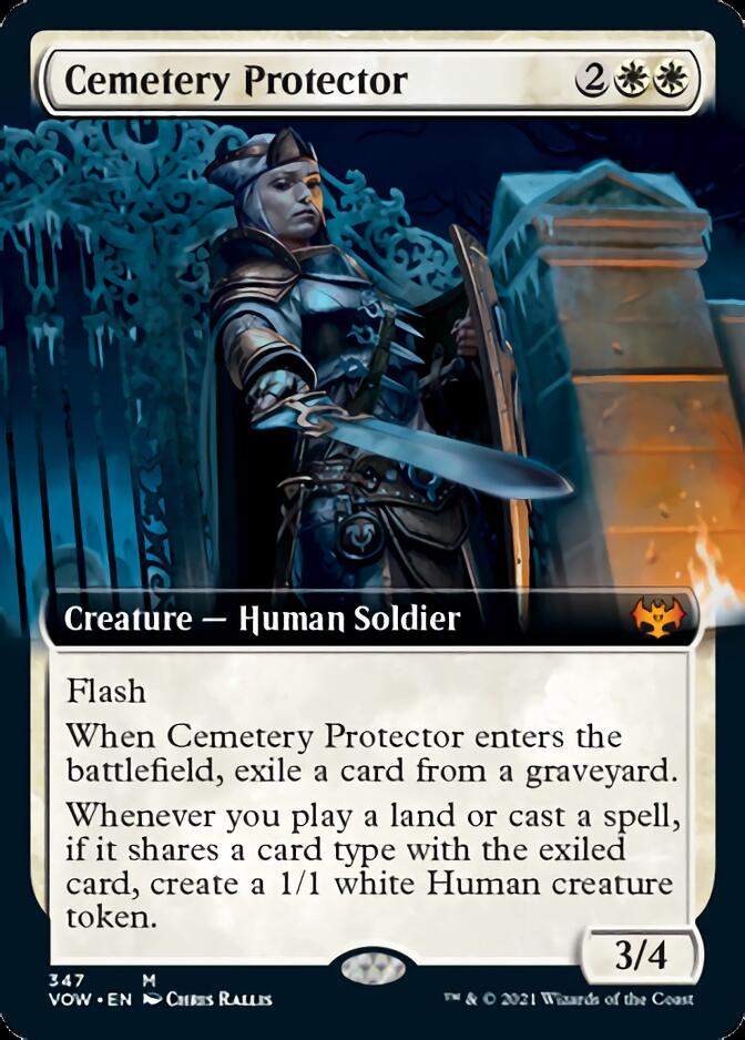 Cemetery Protector (Extended) [Innistrad: Crimson Vow] | North Game Den