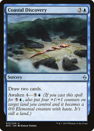 Coastal Discovery [Battle for Zendikar] | North Game Den