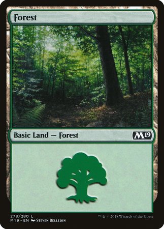 Forest (278) [Core Set 2019] | North Game Den