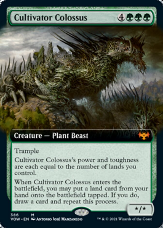 Cultivator Colossus (Extended) [Innistrad: Crimson Vow] | North Game Den