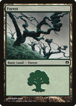 Forest (78) [Duel Decks: Heroes vs. Monsters] | North Game Den