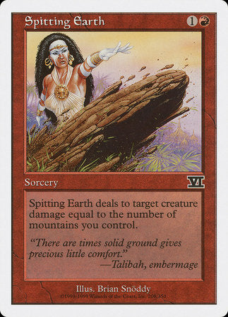 Spitting Earth [Classic Sixth Edition] | North Game Den
