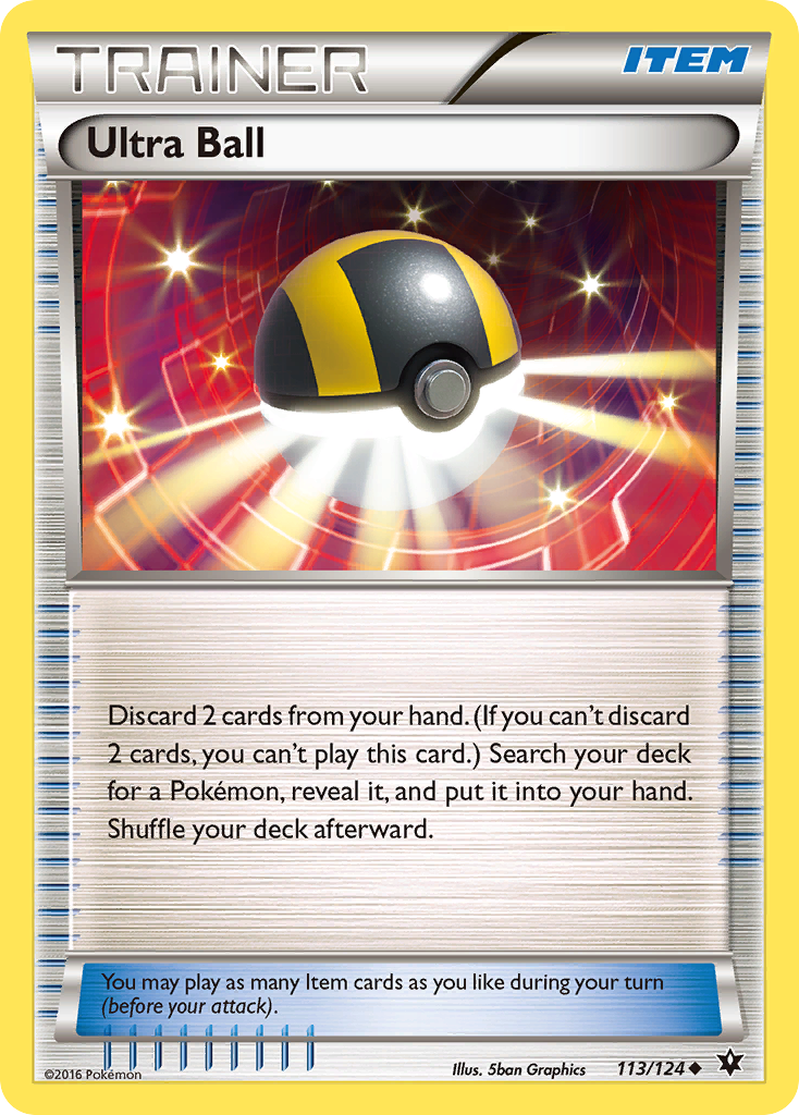 Ultra Ball (113/124) [XY: Fates Collide] | North Game Den