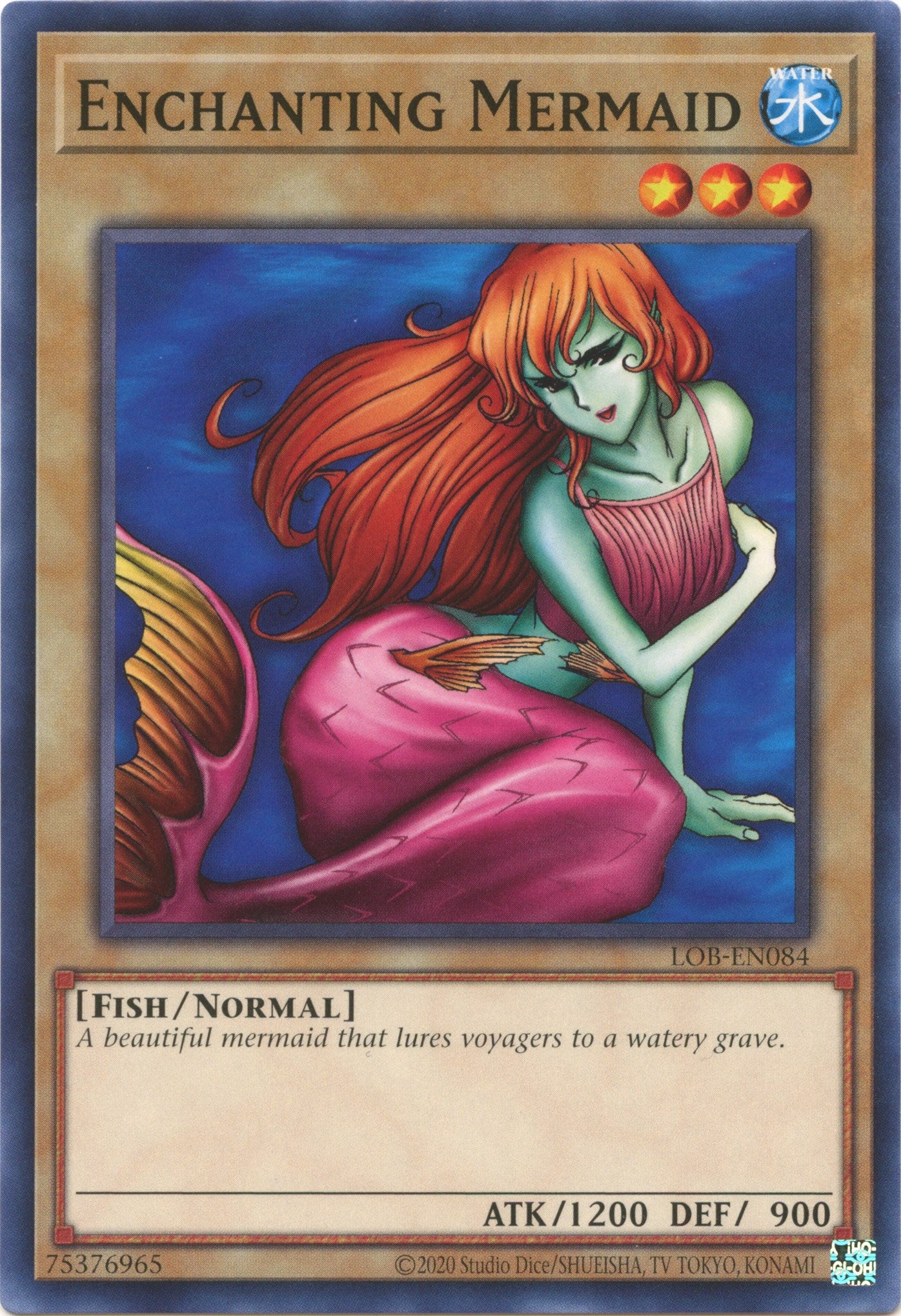Enchanting Mermaid (25th Anniversary) [LOB-EN084] Common | North Game Den