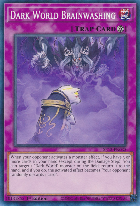 Dark World Brainwashing [SR13-EN035] Common | North Game Den