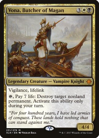 Vona, Butcher of Magan [Ixalan] | North Game Den