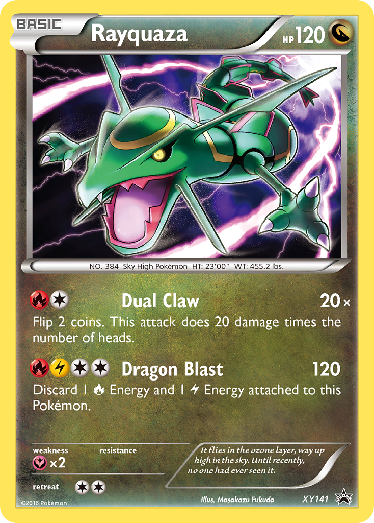 Rayquaza (XY141) [XY: Black Star Promos] | North Game Den