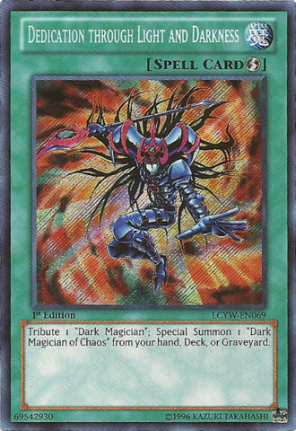 Dedication through Light and Darkness [LCYW-EN069] Secret Rare | North Game Den