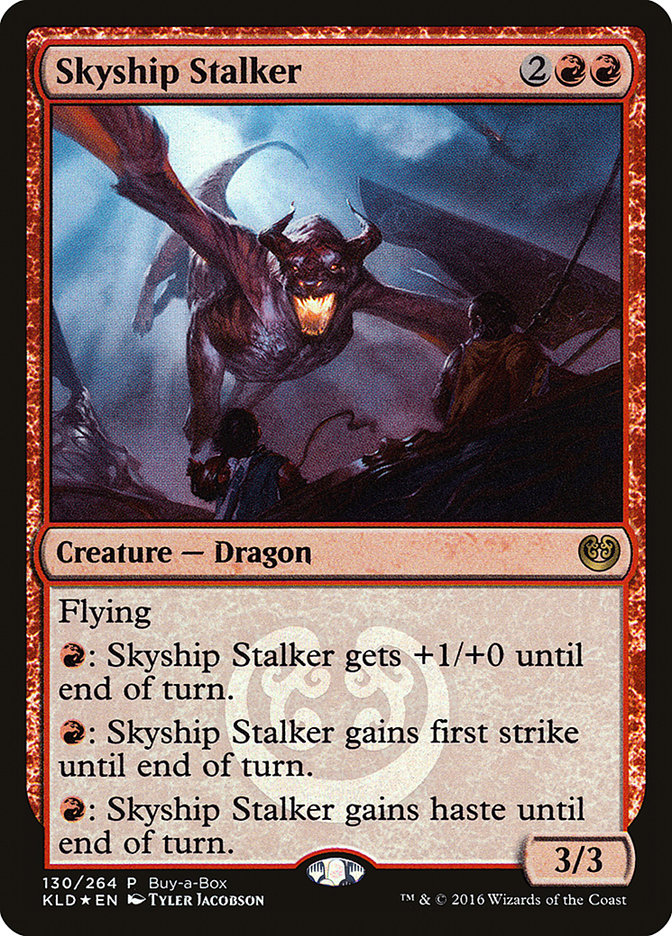 Skyship Stalker (Buy-A-Box) [Kaladesh Promos] | North Game Den