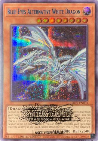 Blue-Eyes Alternative White Dragon [SBPR-EN003] Secret Rare | North Game Den