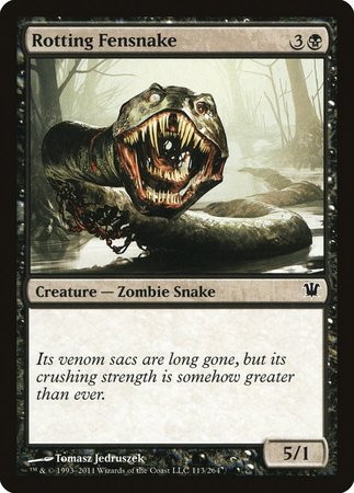 Rotting Fensnake [Innistrad] | North Game Den