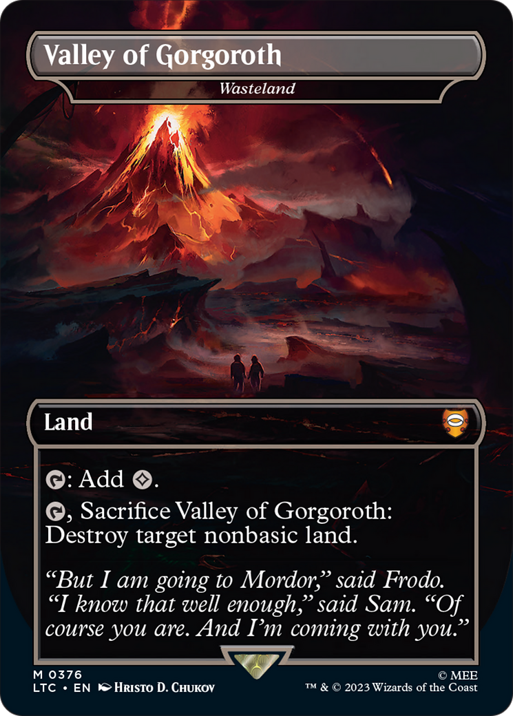 Wasteland - Valley of Gorgoroth [The Lord of the Rings: Tales of Middle-Earth Commander] | North Game Den