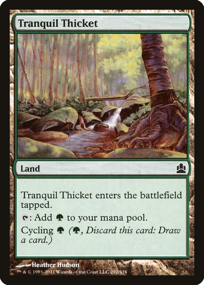 Tranquil Thicket [Commander 2011] | North Game Den