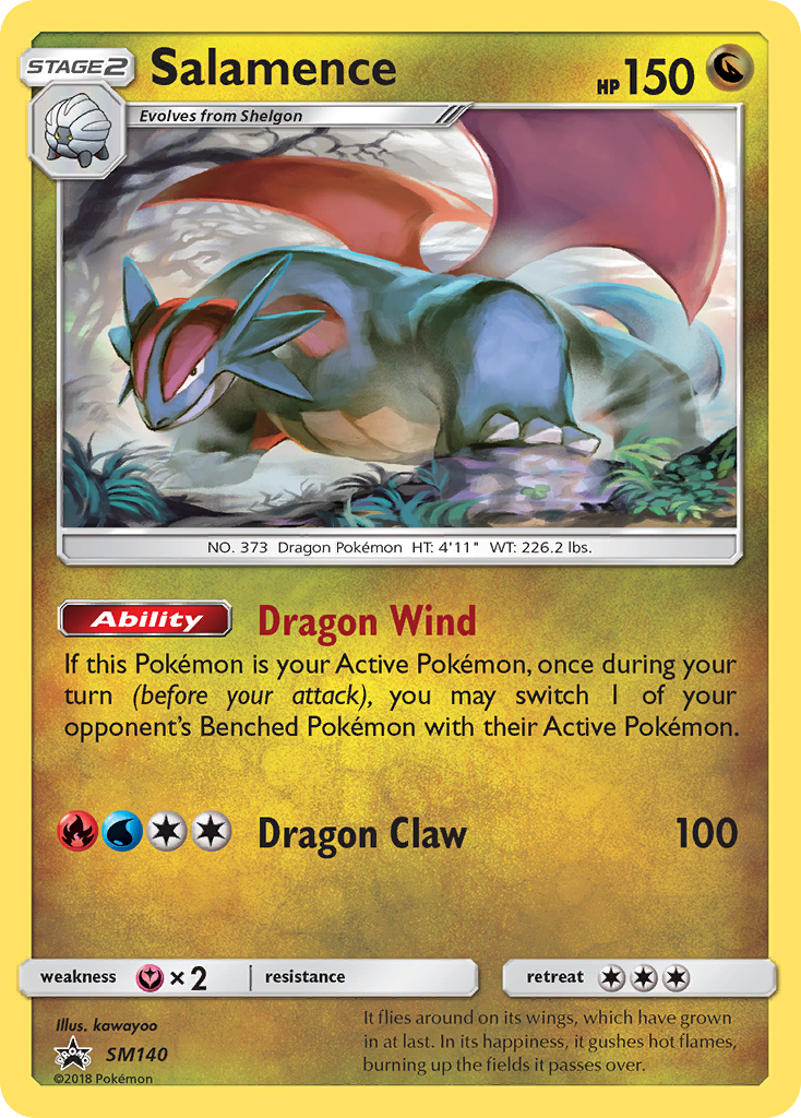 Salamence (SM140) [Sun & Moon: Black Star Promos] | North Game Den