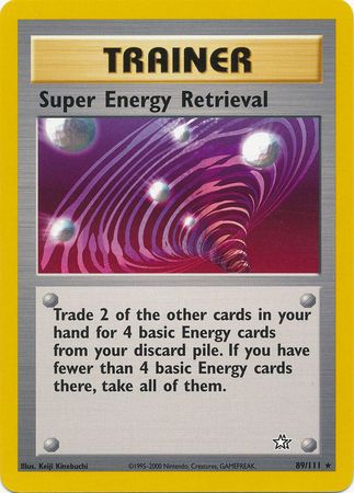 Super Energy Retrieval (89/111) [Neo Genesis Unlimited] | North Game Den