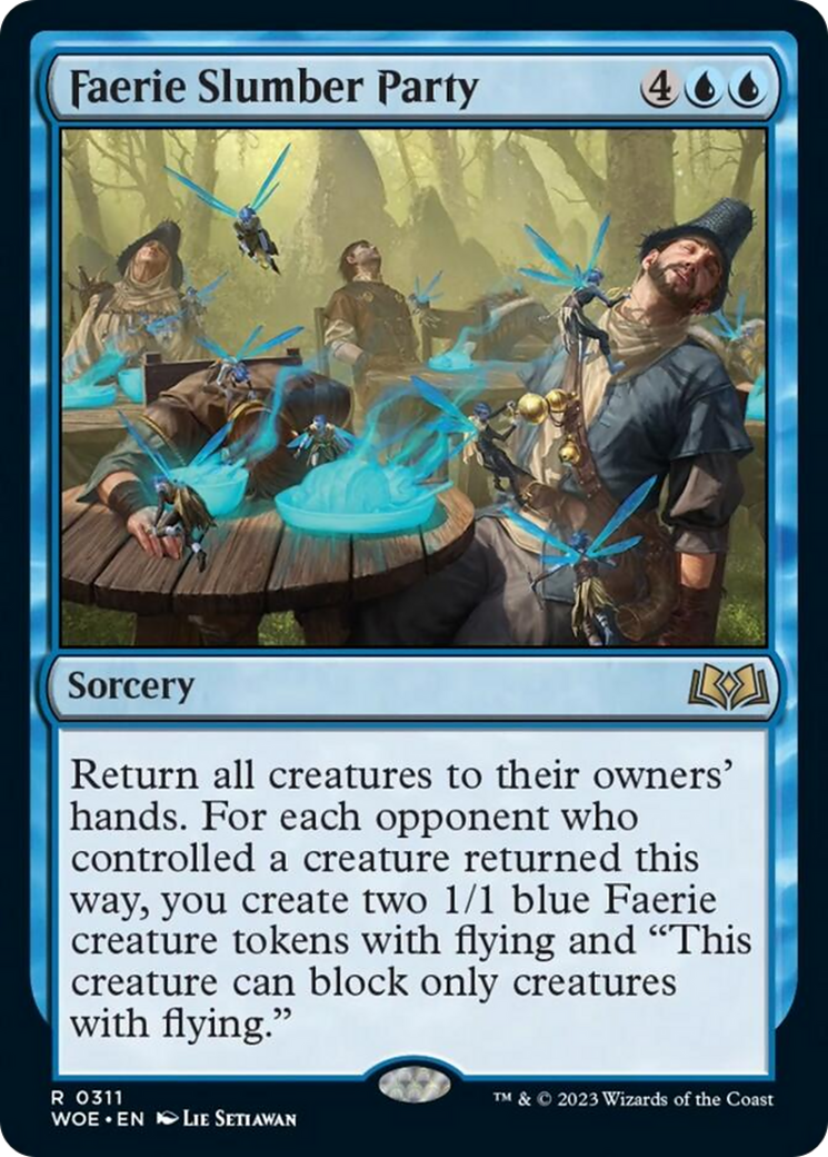 Faerie Slumber Party [Wilds of Eldraine] | North Game Den