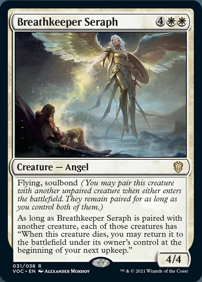 Breathkeeper Seraph [Innistrad: Crimson Vow Commander] | North Game Den