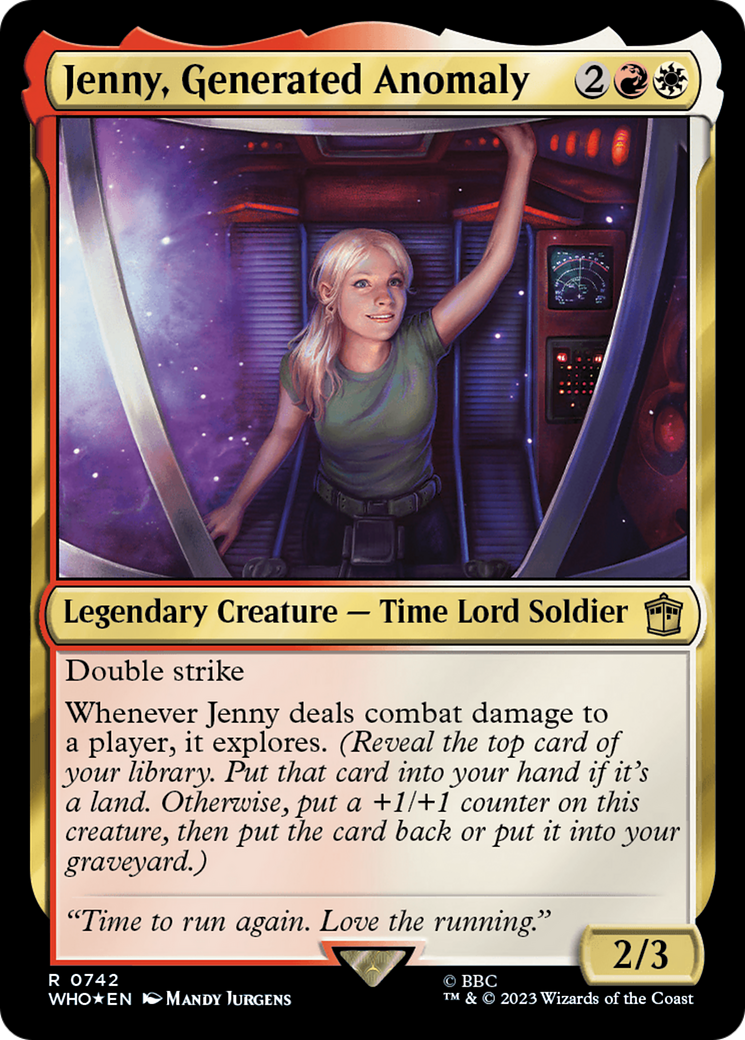 Jenny, Generated Anomaly (Surge Foil) [Doctor Who] | North Game Den