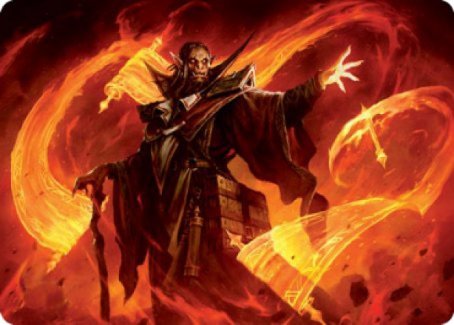 Plargg, Dean of Chaos Art Card [Strixhaven: School of Mages Art Series] | North Game Den