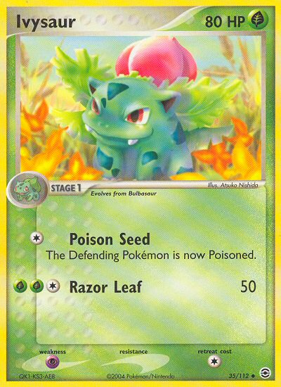 Ivysaur (35/112) [EX: FireRed & LeafGreen] | North Game Den