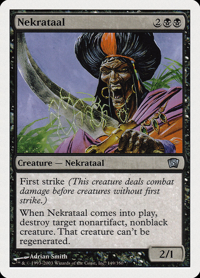 Nekrataal (8th Edition) [Oversize Cards] | North Game Den