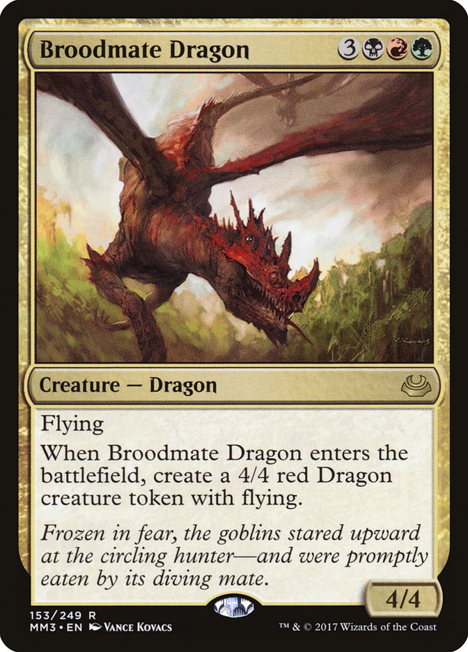 Broodmate Dragon [Modern Masters 2017] | North Game Den