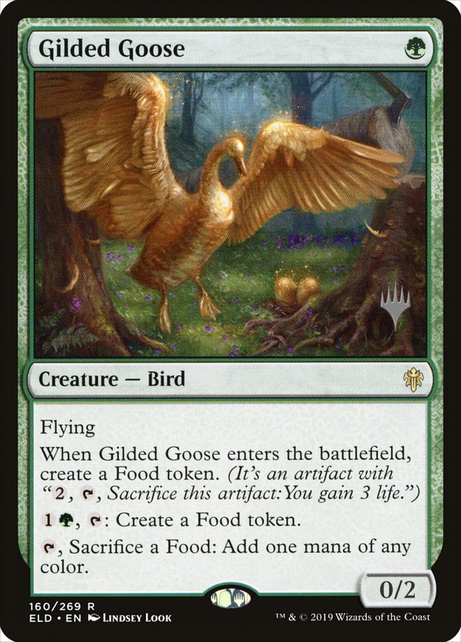 Gilded Goose (Promo Pack) [Throne of Eldraine Promos] | North Game Den