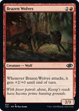 Brazen Wolves [Jumpstart 2022] | North Game Den