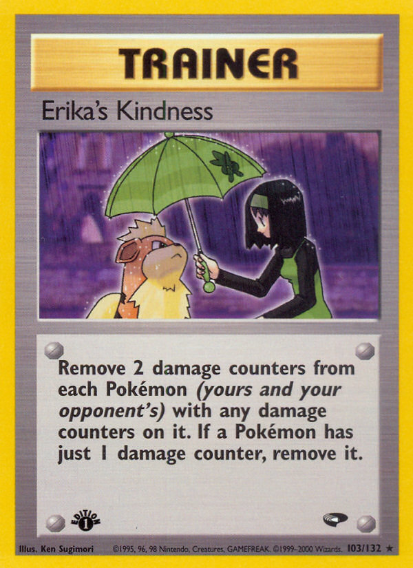 Erika's Kindness (103/132) [Gym Challenge 1st Edition] | North Game Den