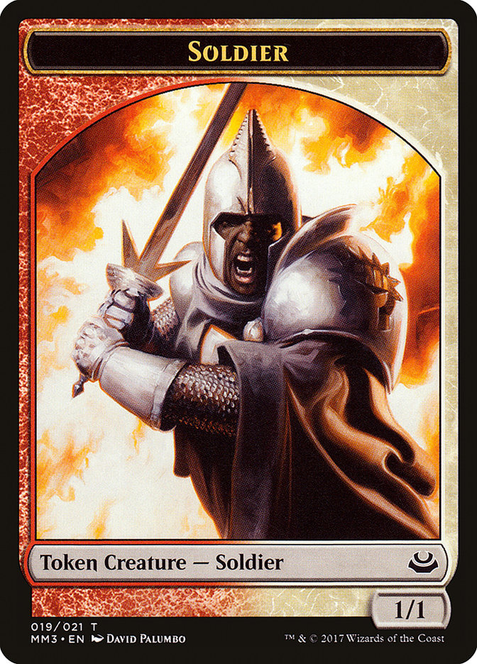 Soldier (019/021) [Modern Masters 2017 Tokens] | North Game Den