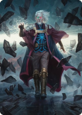 Urza, Planeswalker Art Card [The Brothers' War Art Series] | North Game Den