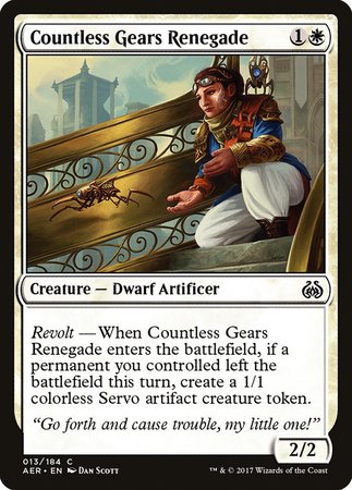 Countless Gears Renegade [Aether Revolt] | North Game Den