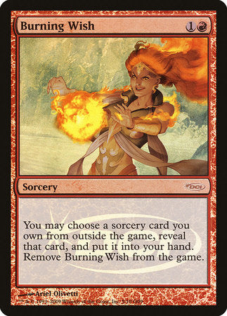 Burning Wish [Judge Gift Cards 2009] | North Game Den