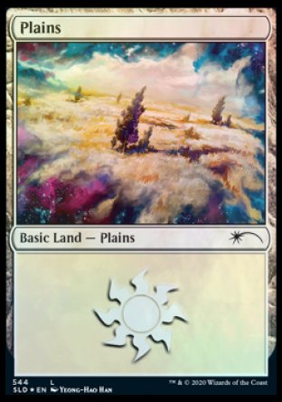 Plains (Enchanted) (544) [Secret Lair Drop Promos] | North Game Den