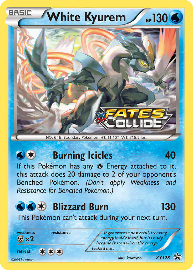 White Kyurem (XY128) [XY: Black Star Promos] | North Game Den