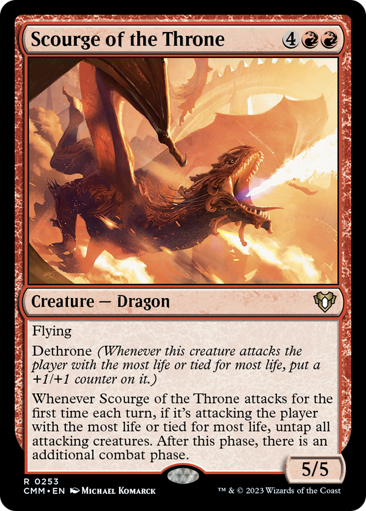 Scourge of the Throne [Commander Masters] | North Game Den