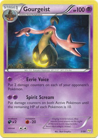 Gourgeist (2/30) [XY: Trainer Kit - Noivern] | North Game Den