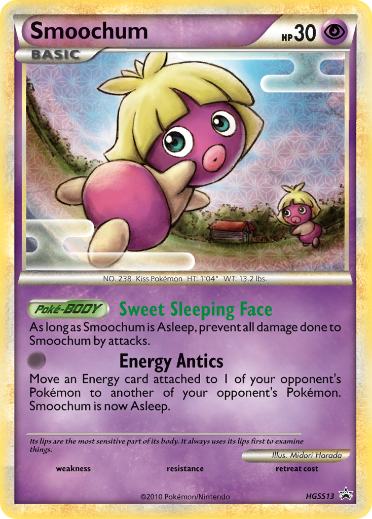 Smoochum (HGSS13) [HeartGold & SoulSilver: Black Star Promos] | North Game Den