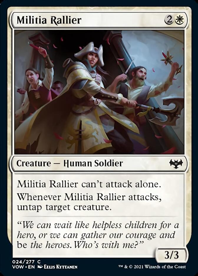 Militia Rallier [Innistrad: Crimson Vow] | North Game Den