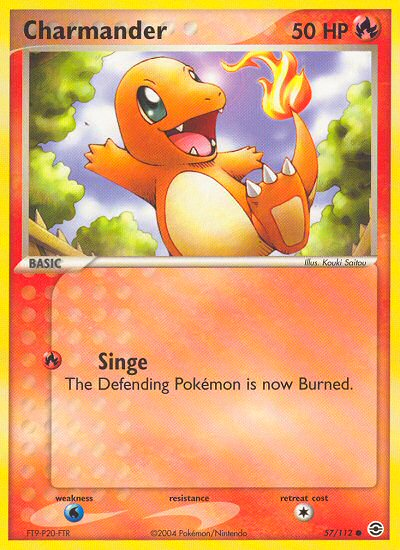 Charmander (57/112) [EX: FireRed & LeafGreen] | North Game Den