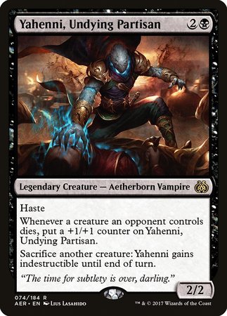 Yahenni, Undying Partisan [Aether Revolt] | North Game Den