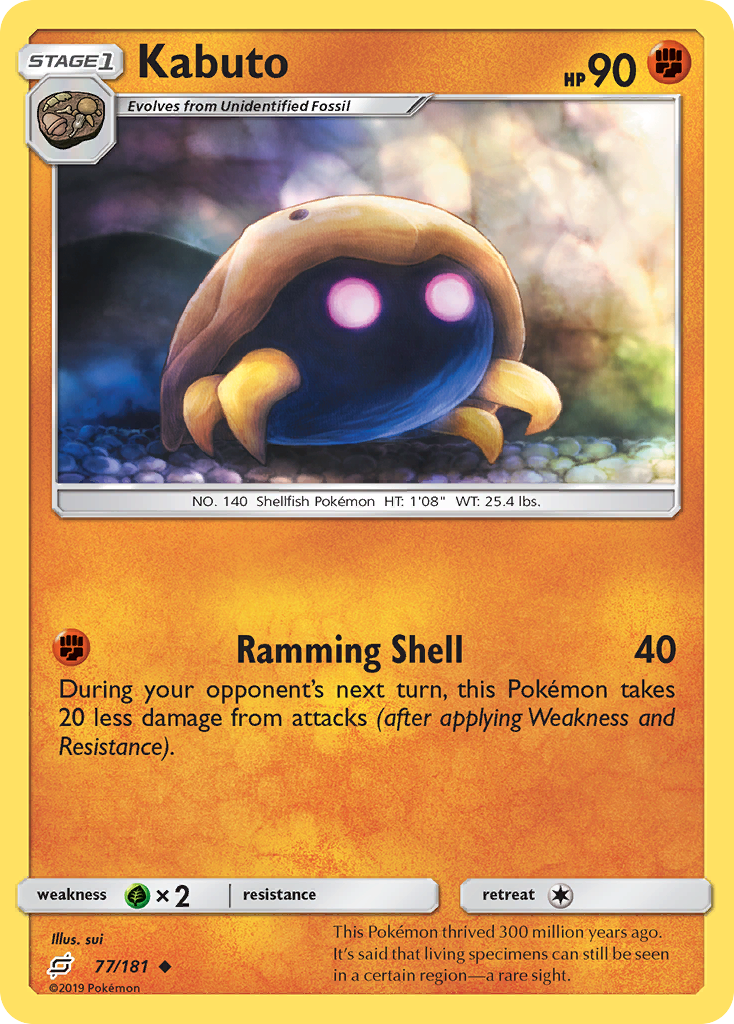 Kabuto (77/181) [Sun & Moon: Team Up] | North Game Den