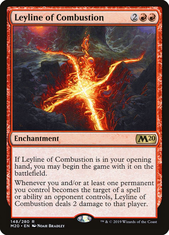 Leyline of Combustion [Core Set 2020] | North Game Den