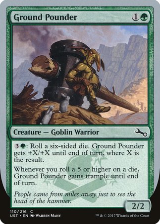 Ground Pounder [Unstable] | North Game Den