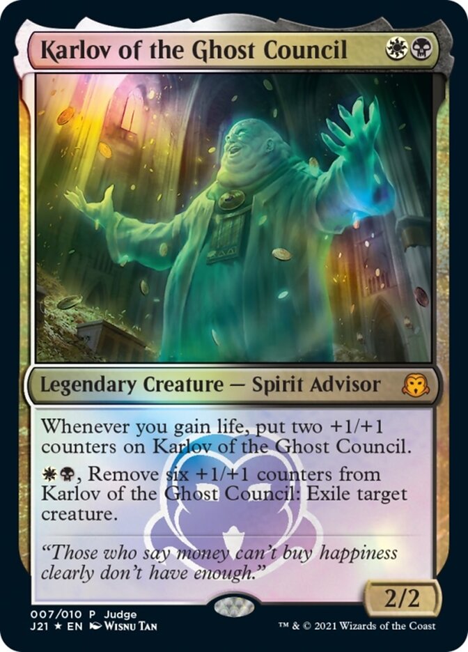 Karlov of the Ghost Council [Judge Gift Cards 2021] | North Game Den