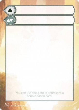 Helper Card (5/9) [Zendikar Rising Tokens] | North Game Den