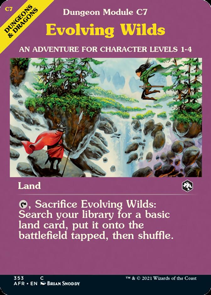 Evolving Wilds (Dungeon Module) [Dungeons & Dragons: Adventures in the Forgotten Realms] | North Game Den