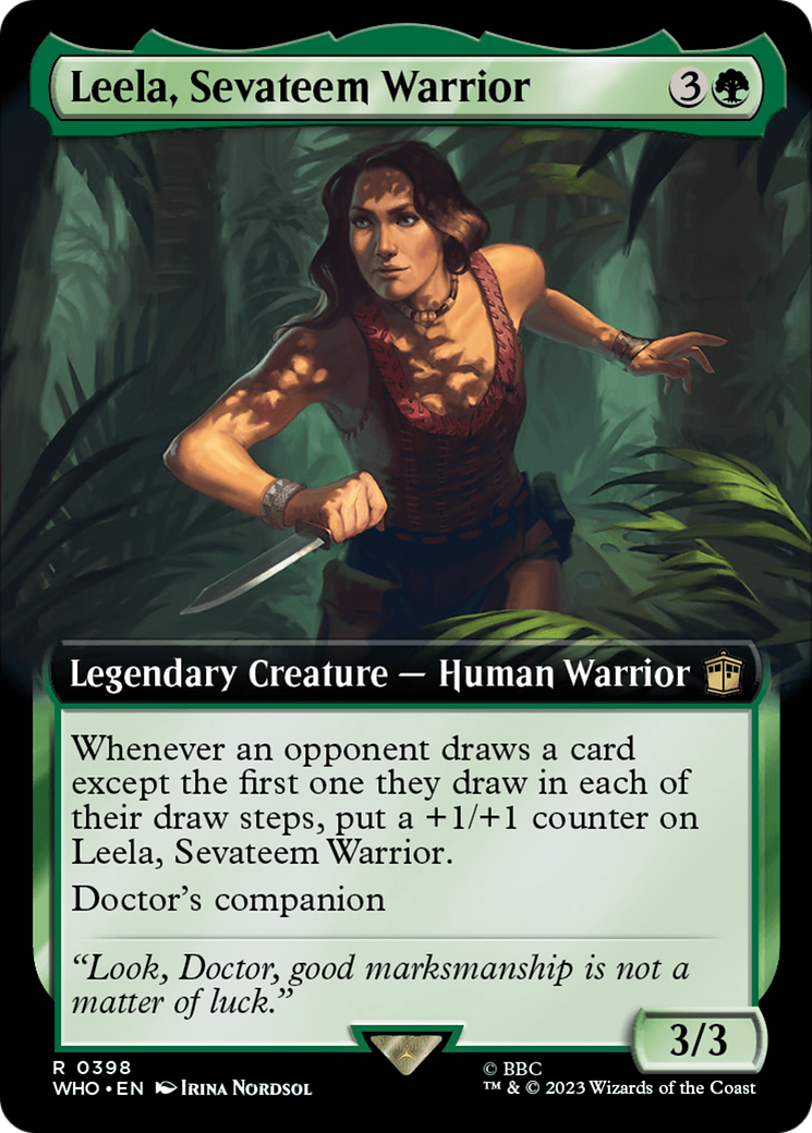 Leela, Sevateem Warrior (Extended Art) [Doctor Who] | North Game Den