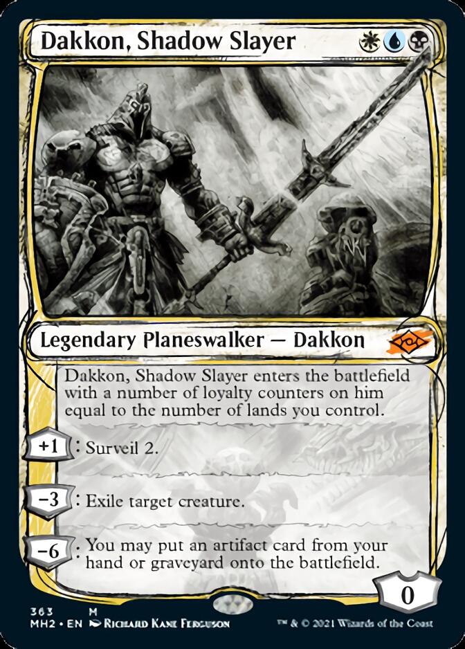 Dakkon, Shadow Slayer (Sketch) [Modern Horizons 2] | North Game Den