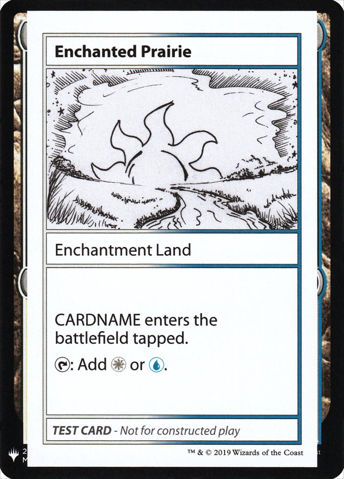 Enchanted Prairie [Mystery Booster Playtest Cards] | North Game Den